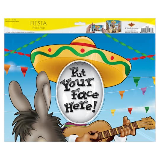 Michaels, Beistle 37" x 25" Fiesta Photo Prop – Category: Party Decorations
